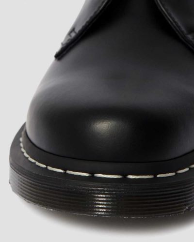 Tenis Oxford Dr Martens 1461 Contrast Stitch Smooth Cuero Para Mujer DR2756B